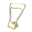 Golden Plum Jazz Bridge Guitar Tailpiece Prime Durable Metal Tail Guitar Pa