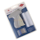 Garment Clothes Price Label Tagging Tag Gun+6 Tagging Needle+800 Barb --White