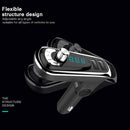 Wireless Bluetooth FM Transmitter Hands-free Car Kit Dual USB Car Charger R