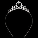 Crystal Tiara Hairband Kid Girl Bridal Princess Prom Crown Headband Hair Jewe Gw