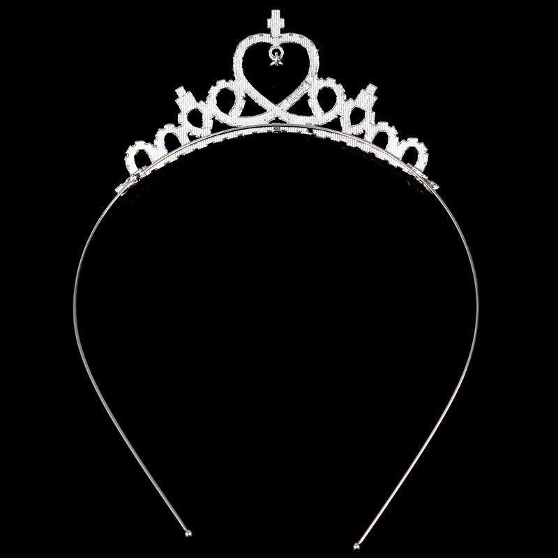 Crystal Tiara Hairband Kid Girl Bridal Princess Prom Crown Headband Hair Jewe Gw