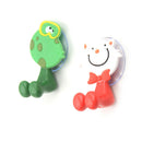 5pcs/lot Cartoon Sucker Toothbrush Holder Suction Hooks Bathroom Accessories JR