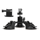Car Triple Cup DSLR Camera Suction Cup Base Tripod + 360 Degree Rotating