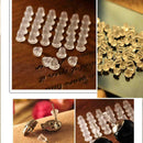 100 earrings plastic rubber plug stud stoppers findings post HOT back SALE E6X4