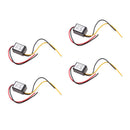 4 Pieces Voltage Reducer DC-DC Buck Converter 12V to 5V Step-down Voltage