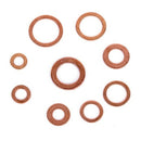 200pcs M5-M14 Box-packed Durable Copper Hardware Oil Seal Fitting Ring Seal N9W8