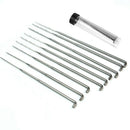 9x Mixed Handle Felting Needle Felt Tools With Holder Bottle DIY Craft 3 CEG