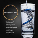 2X 60cm LED Switchback Headlight Sequential DRL Light Strip Tube Blue&Yellow â„–[