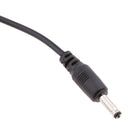 2pcs USB to 3.5x1.35mm Barrel Connector 5V DC Power Cable Jack Male, 1m/3ft