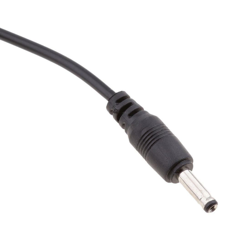2pcs USB to 3.5x1.35mm Barrel Connector 5V DC Power Cable Jack Male, 1m/3ft