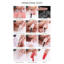 Nail Extension Artifact Nail Glass Fiber Cutting Lengthening Nail Lengtheni P9A8