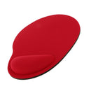 Anti-slip Mousepad Wrist Rest Gaming Smooth Desk Mat for Magic Mouse Red