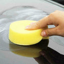 Round Waxing Polish Wax Foam Sponge Applicator Pad Vehicle Glass For Clean W6L5