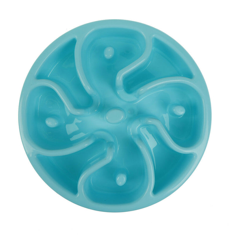 Slow Feed Dog Bowl Anti Choking Pet Food Bowl To Prevent Obesity Dog Feeder ME