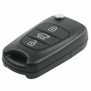 Replace Flip Key Shell fit for KIA Rondo Sportage Soul Rio Remote Case 3B B I2V7