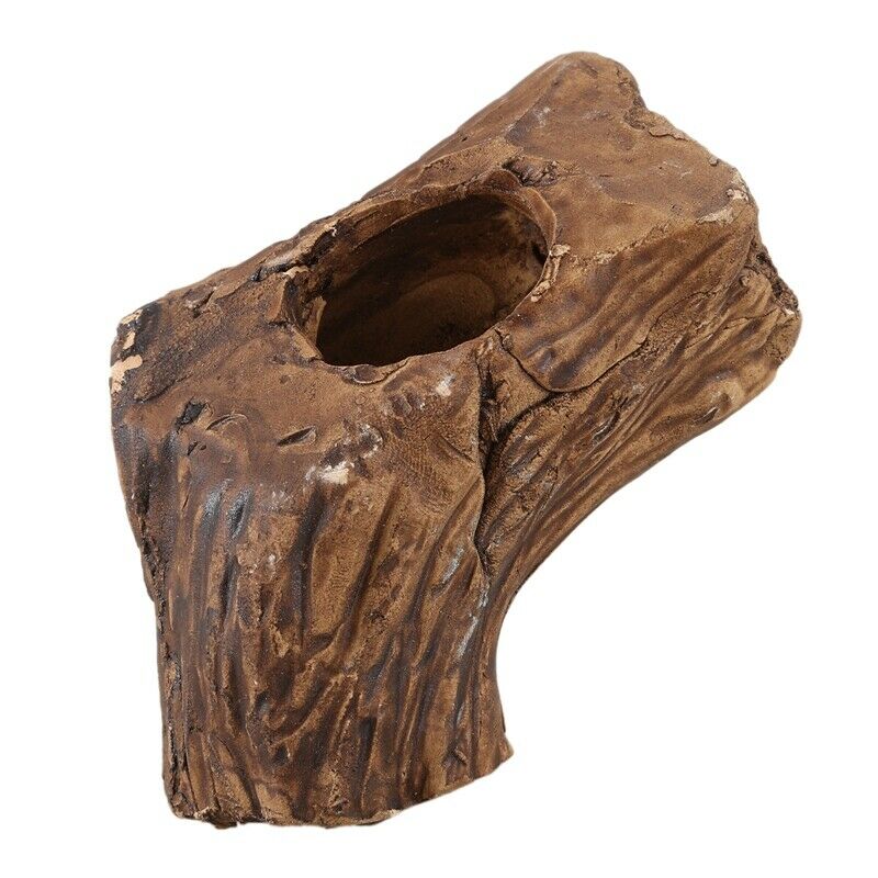 Rockery Fish Tank Ornament Aquarium Hiding Hide Cave Underwater Decoration V1O5