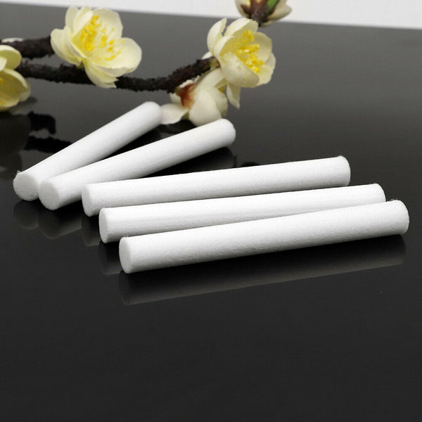 98mmx8mm Humidifier Cotton Swabs Core Filter Diffuser Sponge Sticks (10pcs)