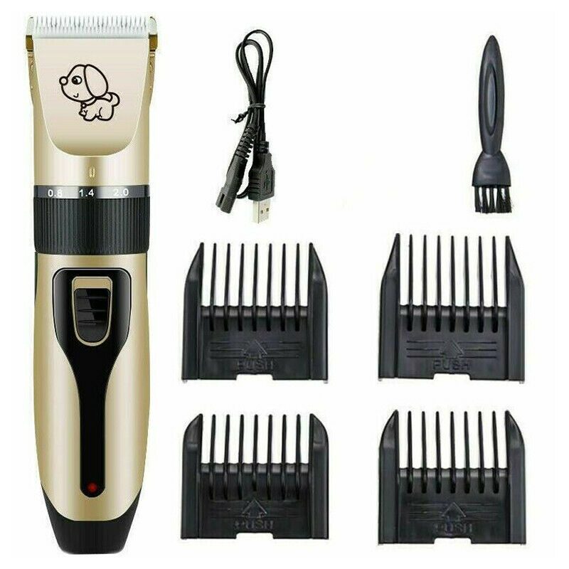 Electrical Animal Pet Dog Cat Hair Grooming Trimmer Shaver Clipper Quiet Razor