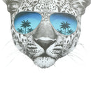 Iron On Patches Summer Tiger Parches Washable T-Shirt Diy DecorationX2