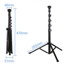 Universal Phone Tripod 63 inches Extendable Tripod Stand Holder Lightweight