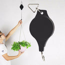 Retractable Pulley Hanging Basket Pull Down Hanger Flower Plant Baskets Pots Gw