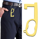 Set Of 2 Hand Alloy Metal No Touch Door Opener Safety Elevator Handle Key