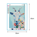 5D DIY Full Drill Diamond Painting Flowers Goat Cross Stitch Embroidery Kit