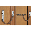 Modern Stainless steel door safty bolt guard Door Security Chains lock Latc BX