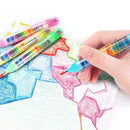 20 Colors Oil Paint Pen Stacker Pencils Drawing Art Gift Painting Top For C Z6K6