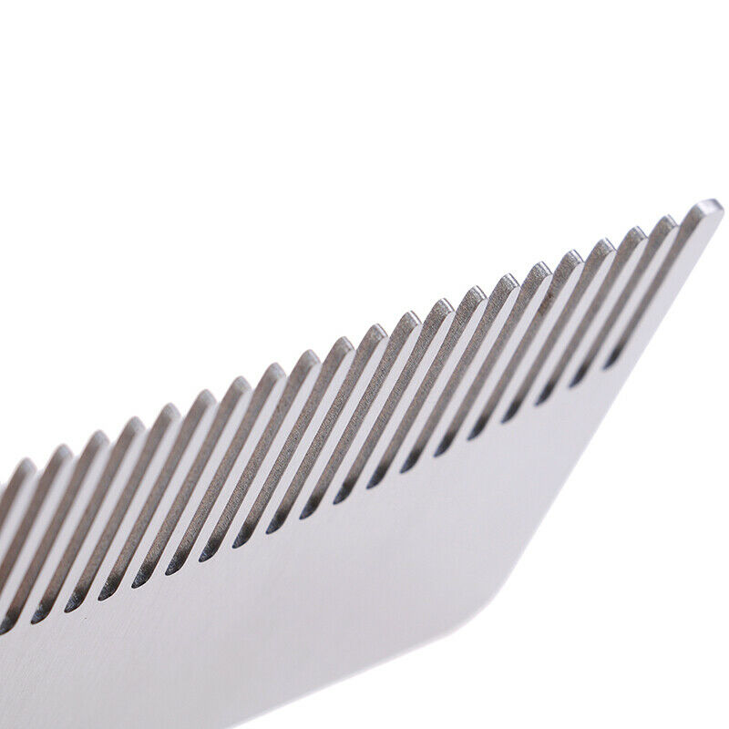 Portable Stainless Steel Beard Mustache Hair Beard Care Comb With Bottle Open 3C