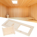 Sauna Room Wooden Air Vent Sauna Room Accessories Parts Wood Colors