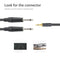 1/8" 3.5mm to Dual 6.35mm 1/4" Mono Jack Stereo Y-Splitter Headphone Audio tre