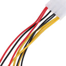 4 in 1 Computer Cooling Fan Power Cable CPU PC Cooler Wire Adapter Connector SE