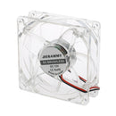 PC Computer Case Brushless Cooling Fan 80mm 8025S DC 12V 4Pin CoolerB Ew
