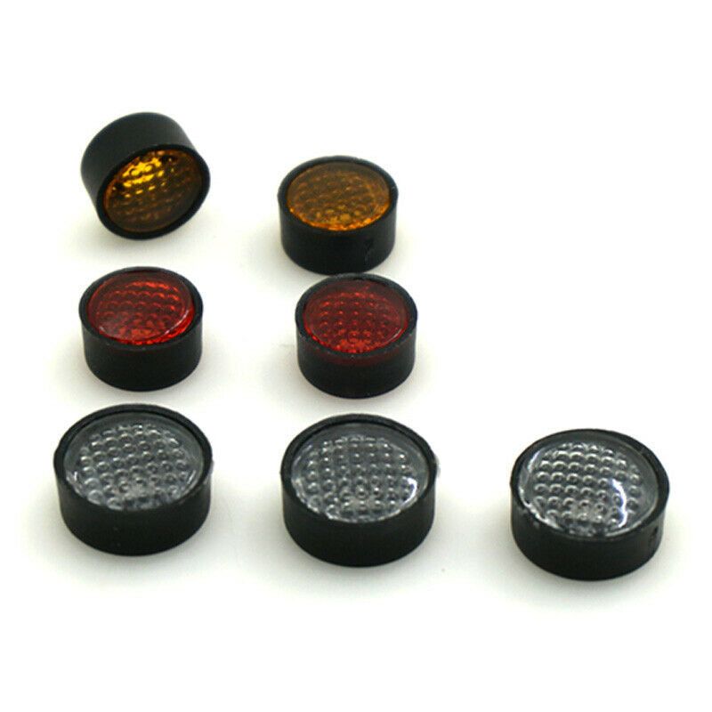 7Pcs Taillight Light Cover for 1:10 RC Crawler RC Car D90 Body Shell Q5Z8