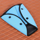Kids Car Seat Belt Triangle Safety Holder Seat Cover Neck Protection (Blue