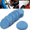 1pc New Microfibre Foam Sponge Polish Wax Applicator Pads Car Home Cleaningjh-OZ