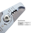 Multifunction Crimper Cable Cutter Plier Coaxial Cable Terminals Clamp Tool