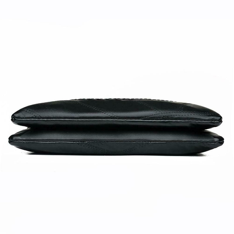 Casual Sheepskin Women Flower Print Shoulder Crossbody Clutch Bag (Style 2)