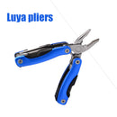 Portable Folding Fishing Pliers Scissors Line Cutter Fishing Hook Removal