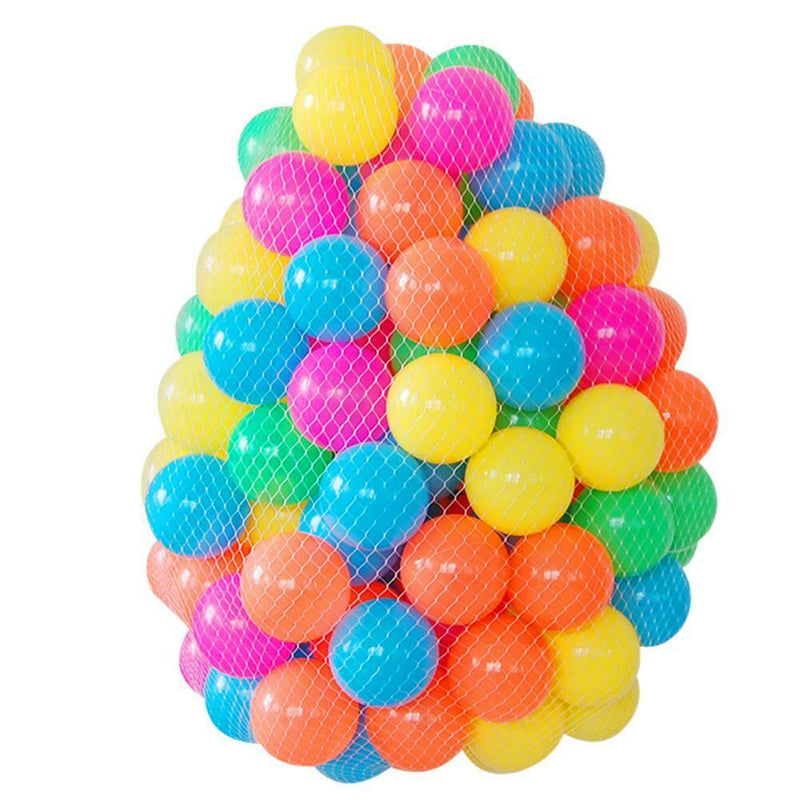 50PCS Eco-Friendly Colorful Soft Plastic Ocean Wave Ball Baby Toys