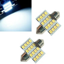 10pcs White 31mm 16 LED SMD Festoon Dome Car Bulb 3021 3022 DE3175 Light Lamp