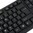 eipln E80 Wired USB Keyboard and Mouse Set Desktop Laptop Office Business G Z5A9
