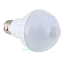 9W E27 Infrared Body PIR Motion Sensor LED Lamp Automatic Smart Screw Bulb Light