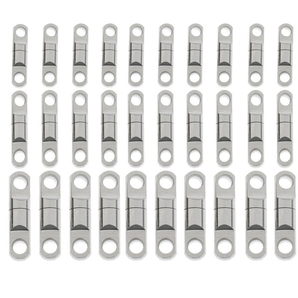 30pcs Fishing Ball Bearing Swivels Heavy Duty Fishing Swivels 3.5mm 5mm 7mm