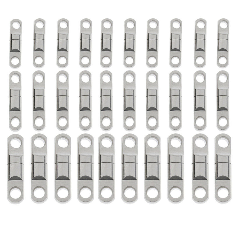 30pcs Fishing Ball Bearing Swivels Heavy Duty Fishing Swivels 3.5mm 5mm 7mm