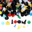 500Pcs Car auto mixed fastener clip bumper fender trim plastic rivet door panel&