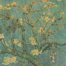 Beautiful Apricot Flowers Retro Kraft Paper Adornment Poster Cafe Wall StickerM&