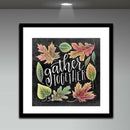Diamond Painting Blackboard Leaves 5D Full Round Rhinestone Picture 30x30cm