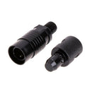 Portable Hiking Tackle Holder Alloy Fishing Rod Quick Release Adapter Connector